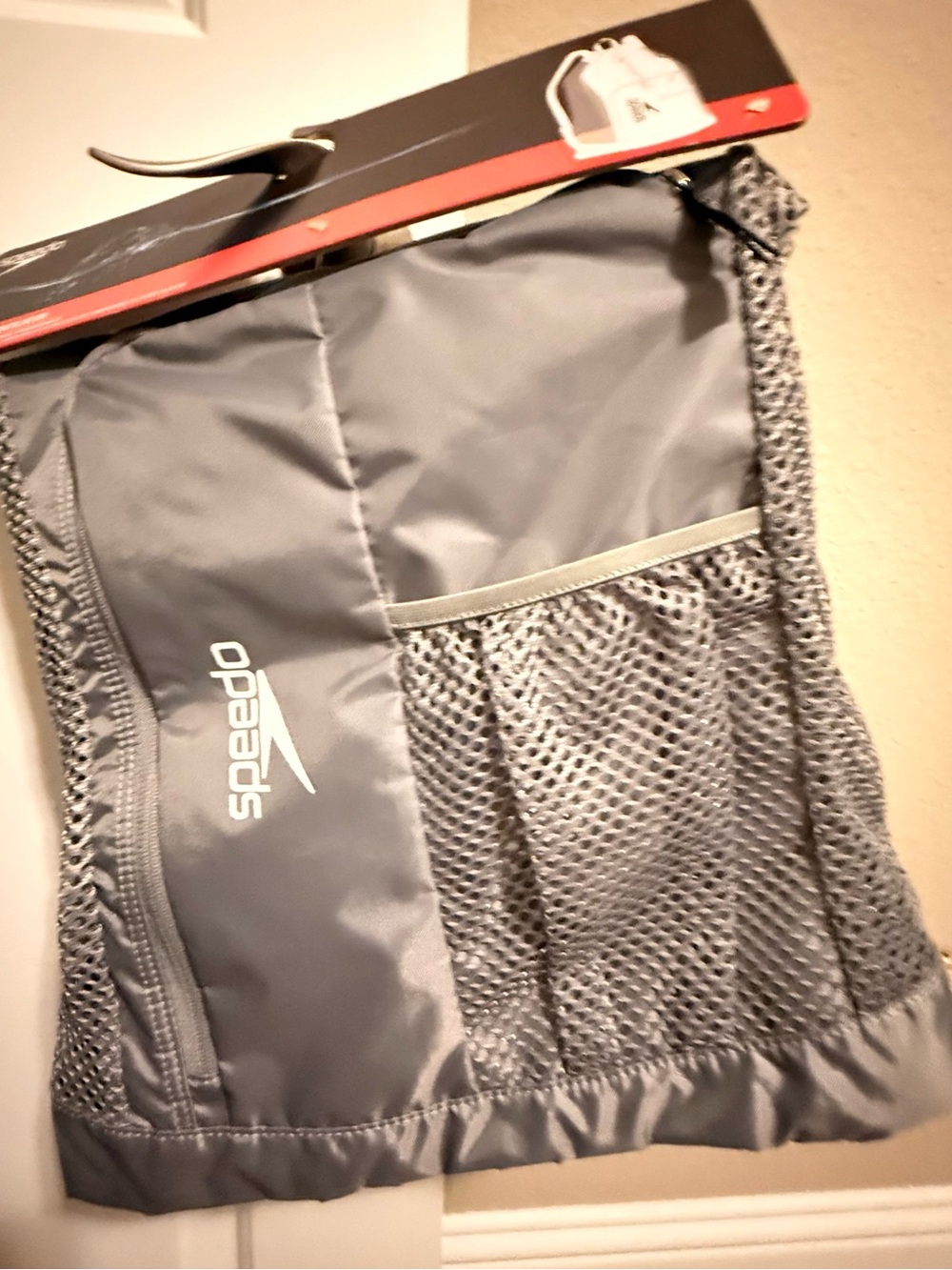 Speedo New With Tags Gray Swim Backpack